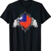 Super Taiwan Heritage Proud Taiwanese Roots Flag Shirt