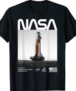 NASA Artemis SLS Space Launch System Worm Insignia Shirt