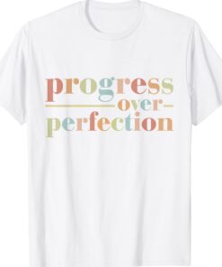Back To School Progress Over Perfection Teachers Vintage Shirt
