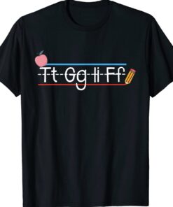 TGIF Alphabet Friday Teacher Gift Thank God It's Friday Shirt