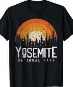 Yosemite US National Park Retro Style Vintage 70s 80s Shirt