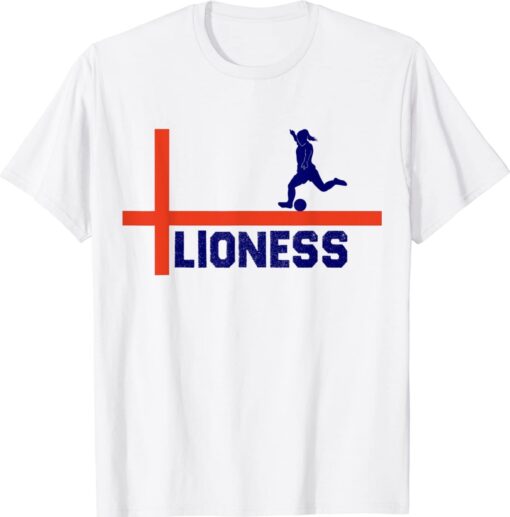 Support The Women Football Soccer Lionesses 2022 Merchandise Shirt