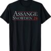 Assange Snowden 24 Shirt