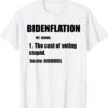 Bidenflation Definition Funny Shirt