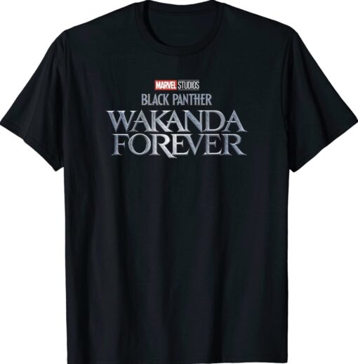 Black Panther Wakanda Forever Detailed Movie Shirt