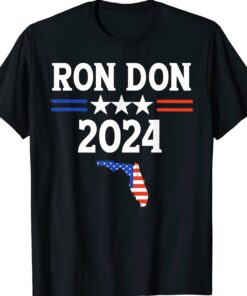 Ron Don 2024 Florida American Flag Shirt