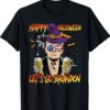 Trump Drinking Beer Halloween Costume Sarcastic Anti Biden Shirt