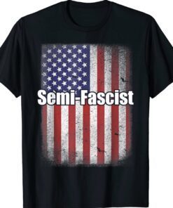 Semi-Fascist USA Flag Shirts