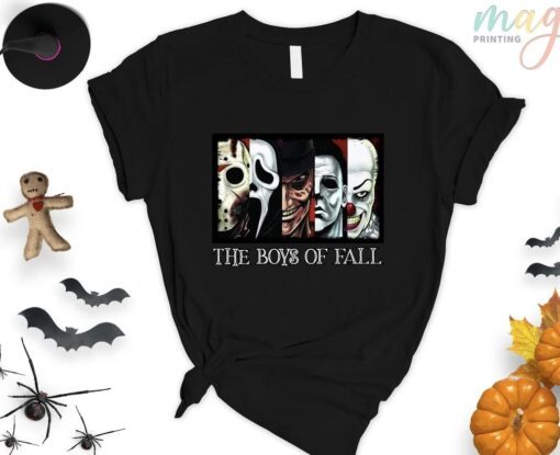 The Boys of Fall Horror Movie Killers Shirt