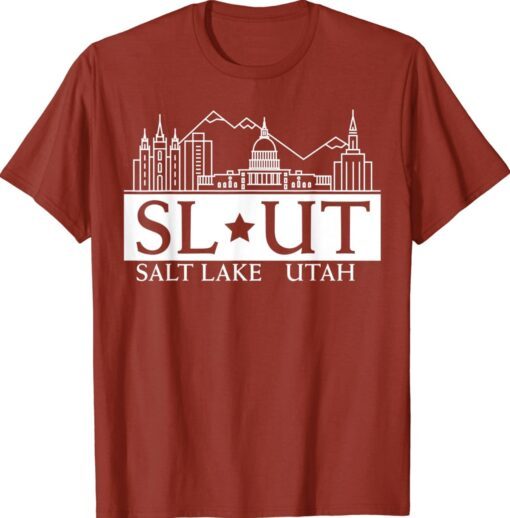 Salt Lake City Utah UT Hometown Home State Pride Shirt