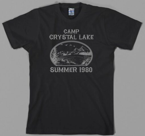 Camp Crystal Lake Friday the 13th Jason Horror Movie Voorhees Shirt