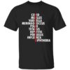 Vaccinated covid measles varicella meningococcus polio t-shirt