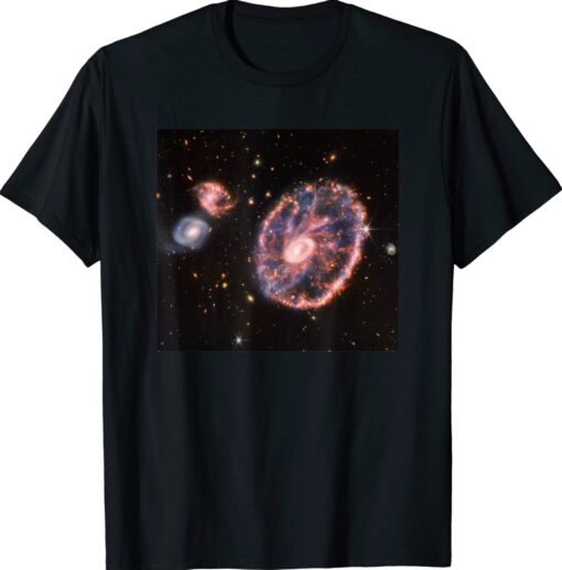 Webb Space Telescope New Image Cartwheel Galaxy JWST Shirt