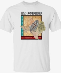 Texas horned lizard texas parks and wildlife series t-shirt