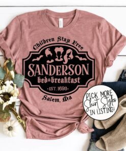 Sanderson Bed & Breakfast Halloween Movie Shirt
