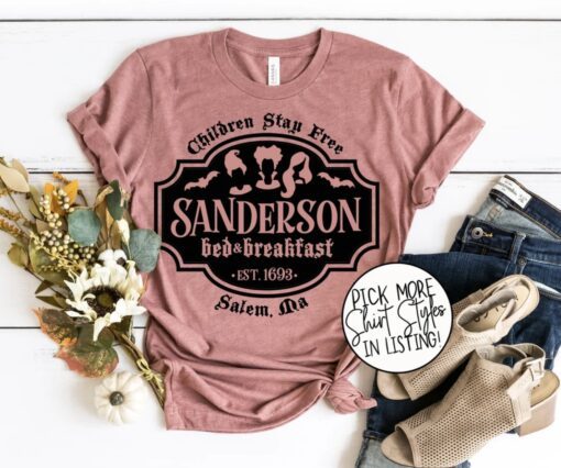 Sanderson Bed & Breakfast Halloween Movie Shirt