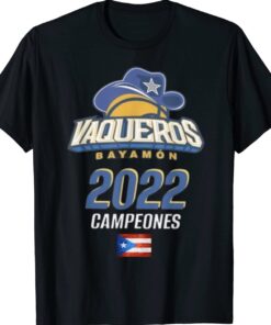Vaqueros de Bayamon Campeones 2022 Shirt