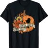 Sorta Sweet Sorta Spooky Flower Pumpkin Halloween Shirt