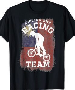 BMX Bike Taiwan Flag Biking Cycling Racing BMX Shirt