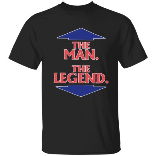 The man the legend t-shirt