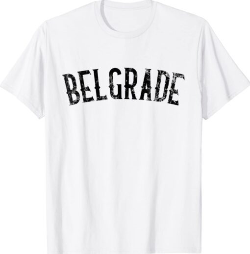 Belgrade Serbia Vintage Shirt