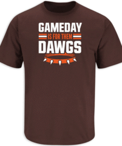 Gameday Is For Them Dawgs Cleveland Football Shirts