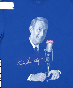 RIP Vin Scully Microphone Los Angeles Dodgers T-Shirt