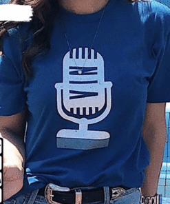 Rip Vin Scully Thank You Vin Scully The Voice Of The Dodgers T-Shirt