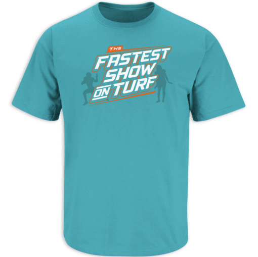 Fastest Show on Turf for Miami Football Shirt