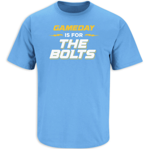 Gameday is for the Bolts Los Angeles Football Shirt