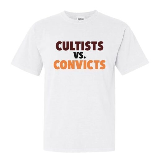 CULTISTS VS CONVICTS SHIRT