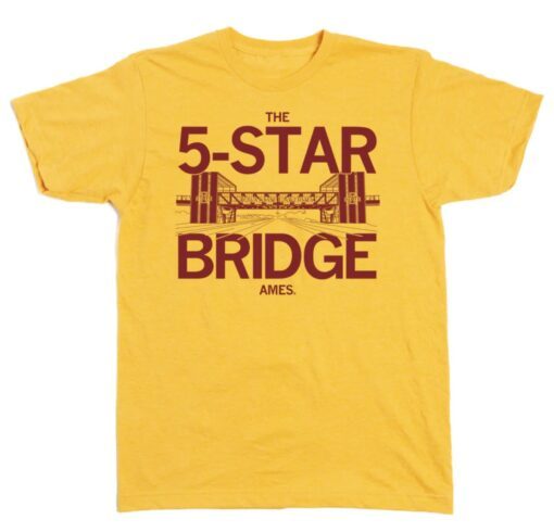 The 5-Star Bridge of Ames Shirt