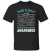 This is why we need pots dysautonomia awareness t-shirt