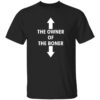 The owner of the boner t-shirt