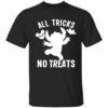Stitch all tricks no treats t-shirt