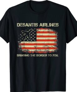 DeSantis Airlines Funny Political Meme Shirt