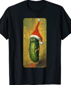 Christmas Santa Pickle is So Fun and Delicious Shirt