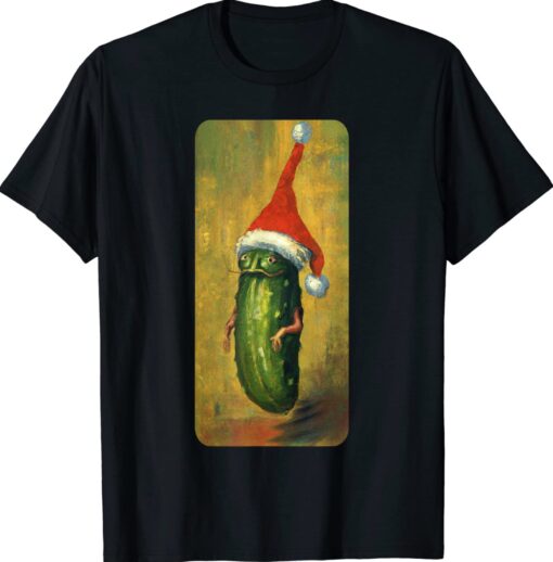 Christmas Santa Pickle is So Fun and Delicious Shirt