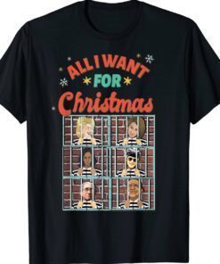 All I Want for Christmas Biden Trump Ugly Christmas Sweater Shirt