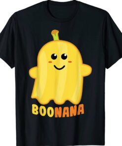 Boonana Banana Ghost Funny Scary Cute Halloween Costume Shirt