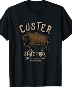 CUSTER STATE PARK Bison South Dakota Souvenir Shirt