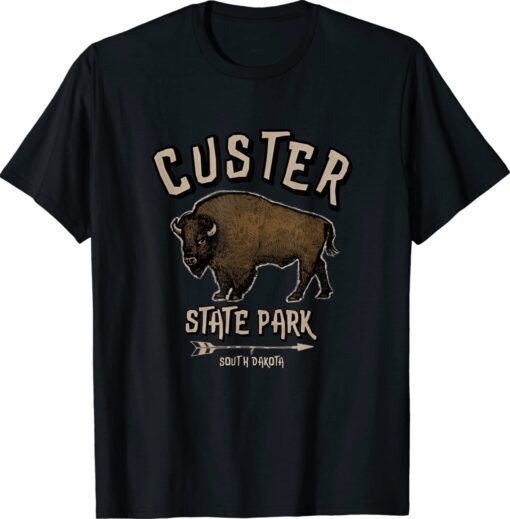 CUSTER STATE PARK Bison South Dakota Souvenir Shirt