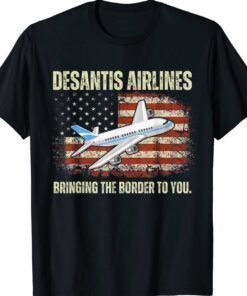 DeSantis Airlines US Flag Shirt