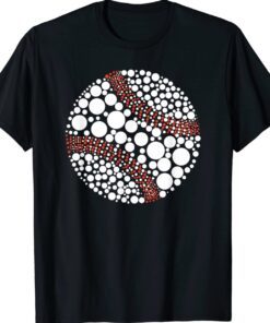 Funny Polka Dot Baseball Lover Player International Dot Day Shirt