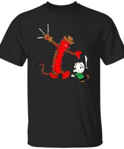 Jason voorhees and freddy krueger halloween t-shirt