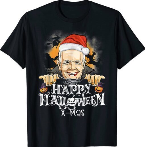 Biden Confused Happy Christmas Costume Halloween Shirt