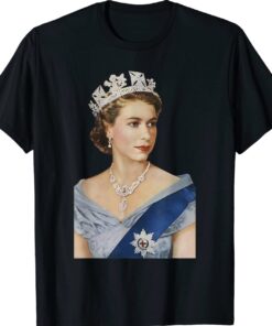 Queen Elizabeth's II British Crown Majesty Queen Elizabeth's Shirt