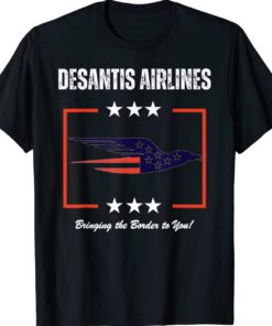 Sale DeSantis Airlines Meme Shirt
