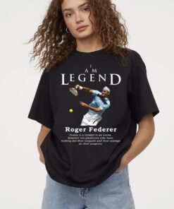 Roger Federer I Am Legend Thank You Memory Shirt