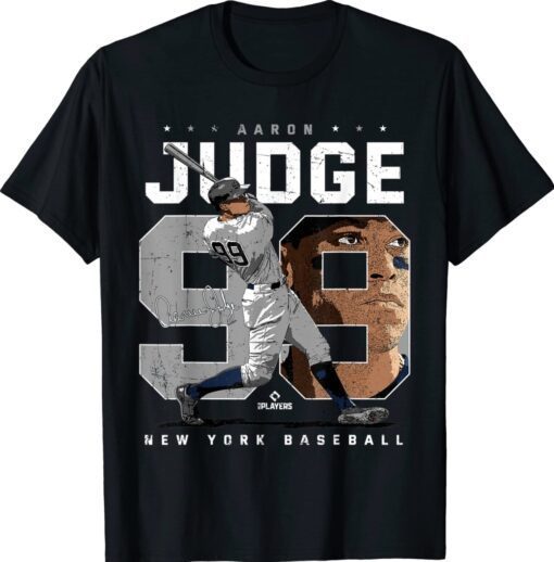 Aaron Judge Number Portrait Baj New York Shirt